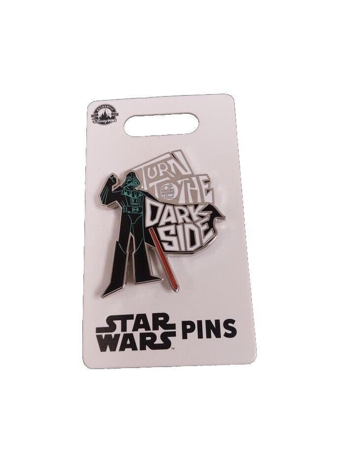 Disney Star Wars Darth Vader & The Death Star Turn To The Dark-Side Stylized Pin