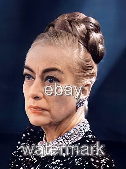 JOAN CRAWFORD GORGEOUS COLOR CANDID  8X10 PHOTO JJ33
