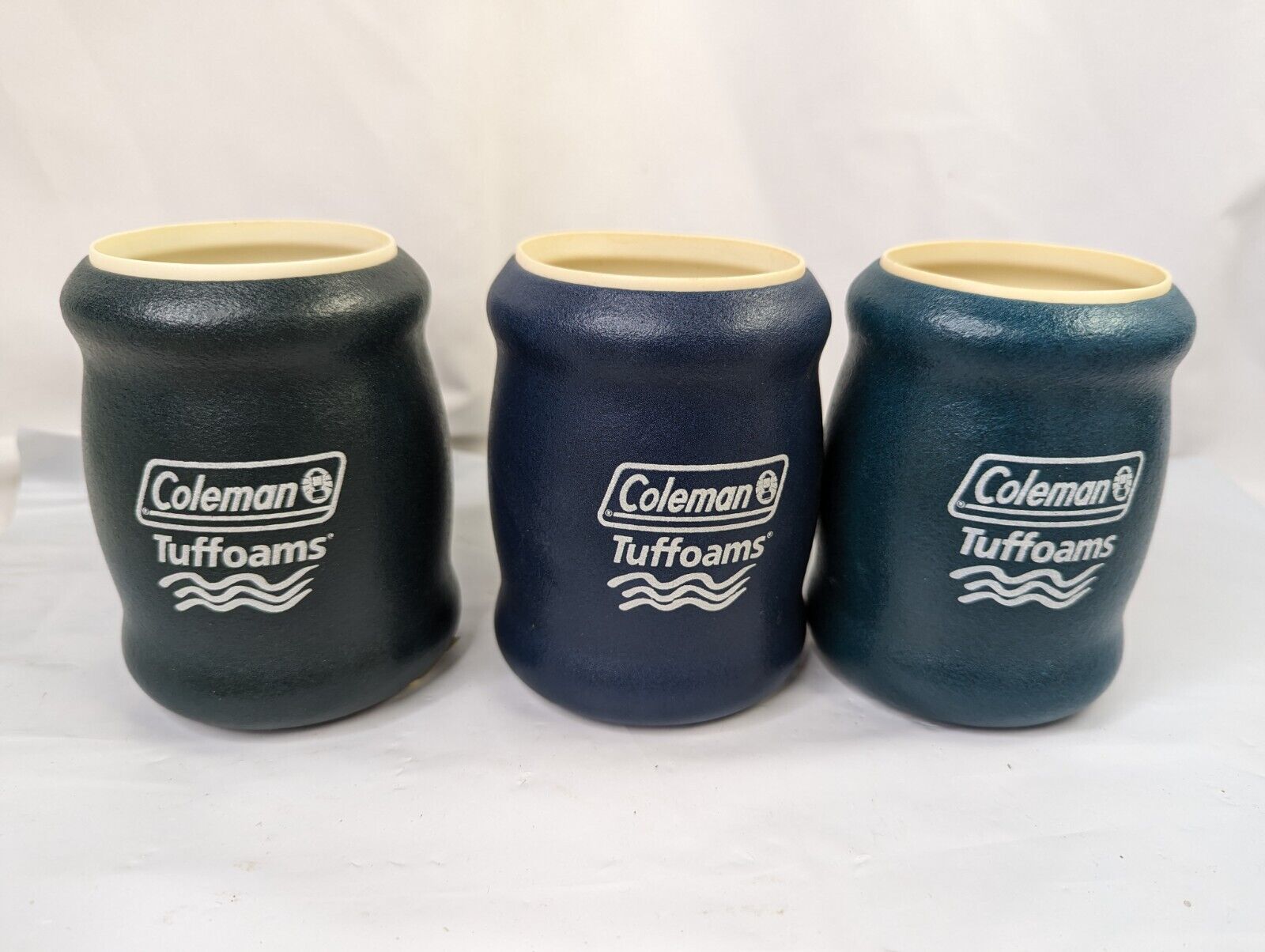 Vintage Coleman Insulated Can Beverage Cooler Holder Lot of 3