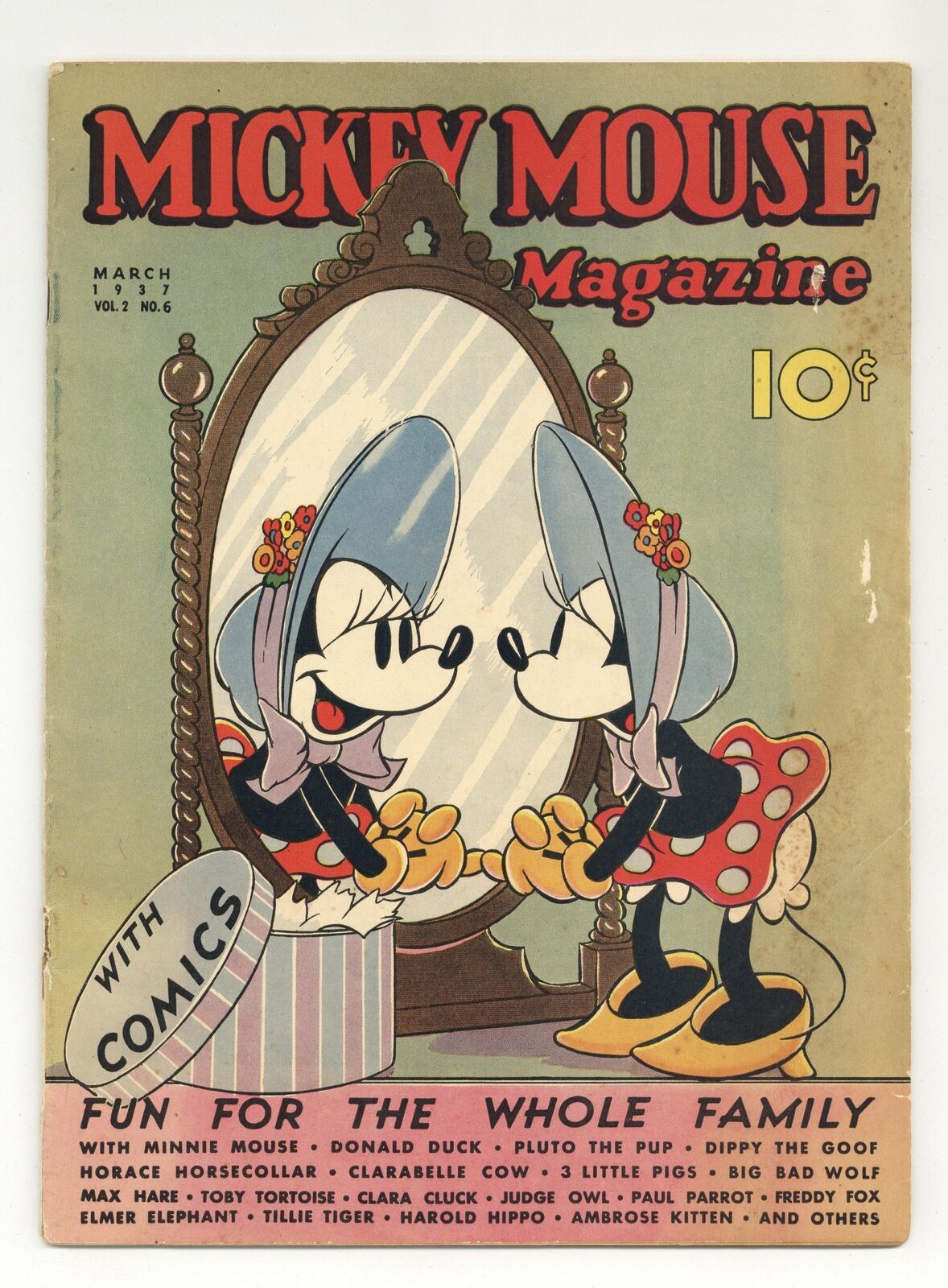 Mickey Mouse Magazine Vol. 2 #6 GD 2.0 1937