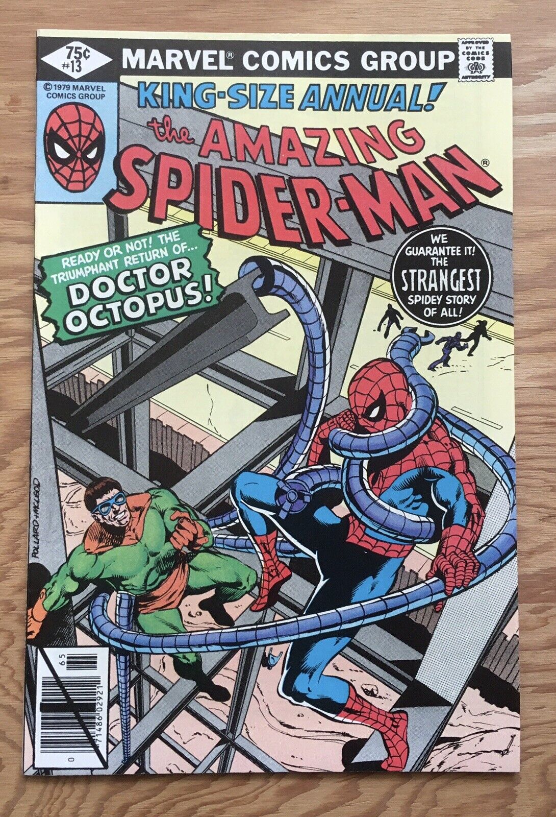 Amazing Spider-Man Annual # 13 Doc Ock Very Fine Condition