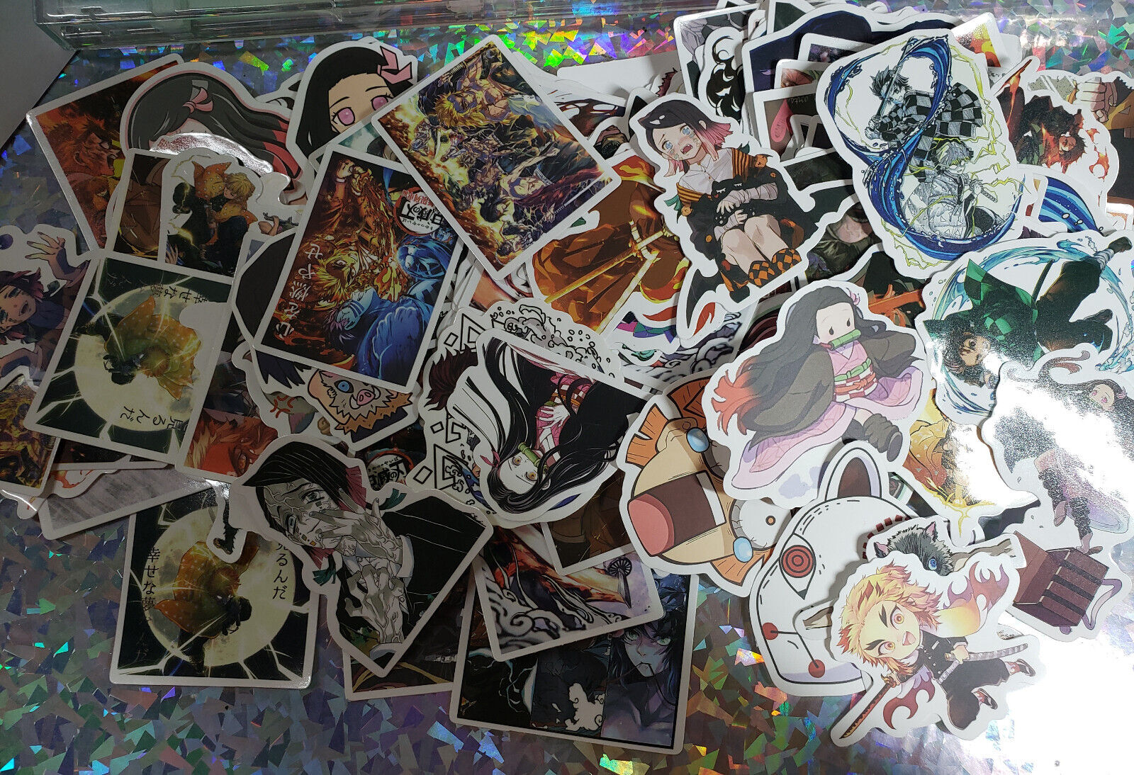 100pcs Demon Slayer Anime Phone Laptop Wall Decal Sticker pack