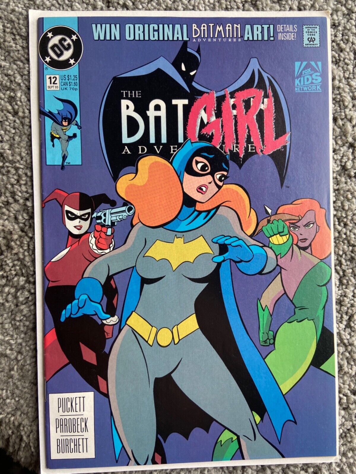 RARE 1993 BATMAN ADVENTURES #12 KEY ISSUE 1ST HARLEY QUINN PLUS #1-18