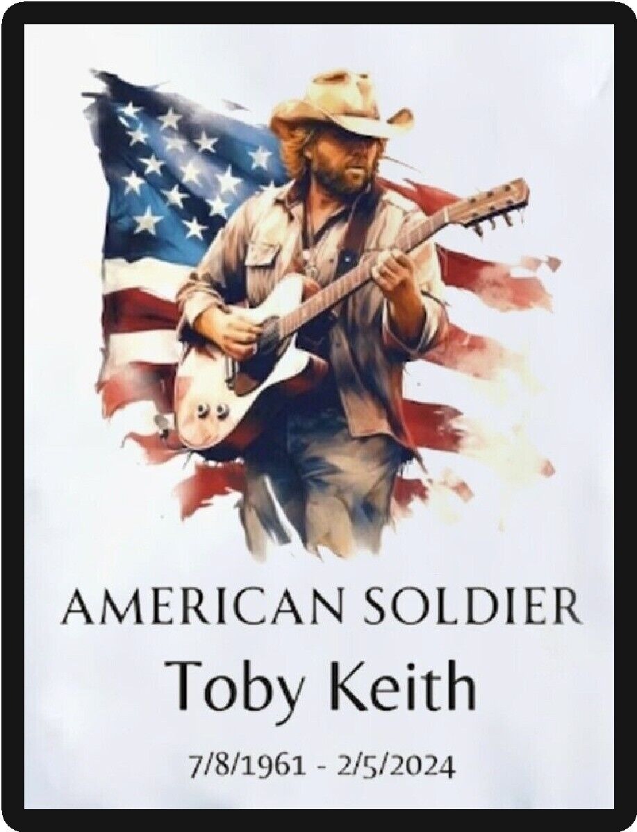 Toby Keith American Soldier Memorial Refrigerator Magnet