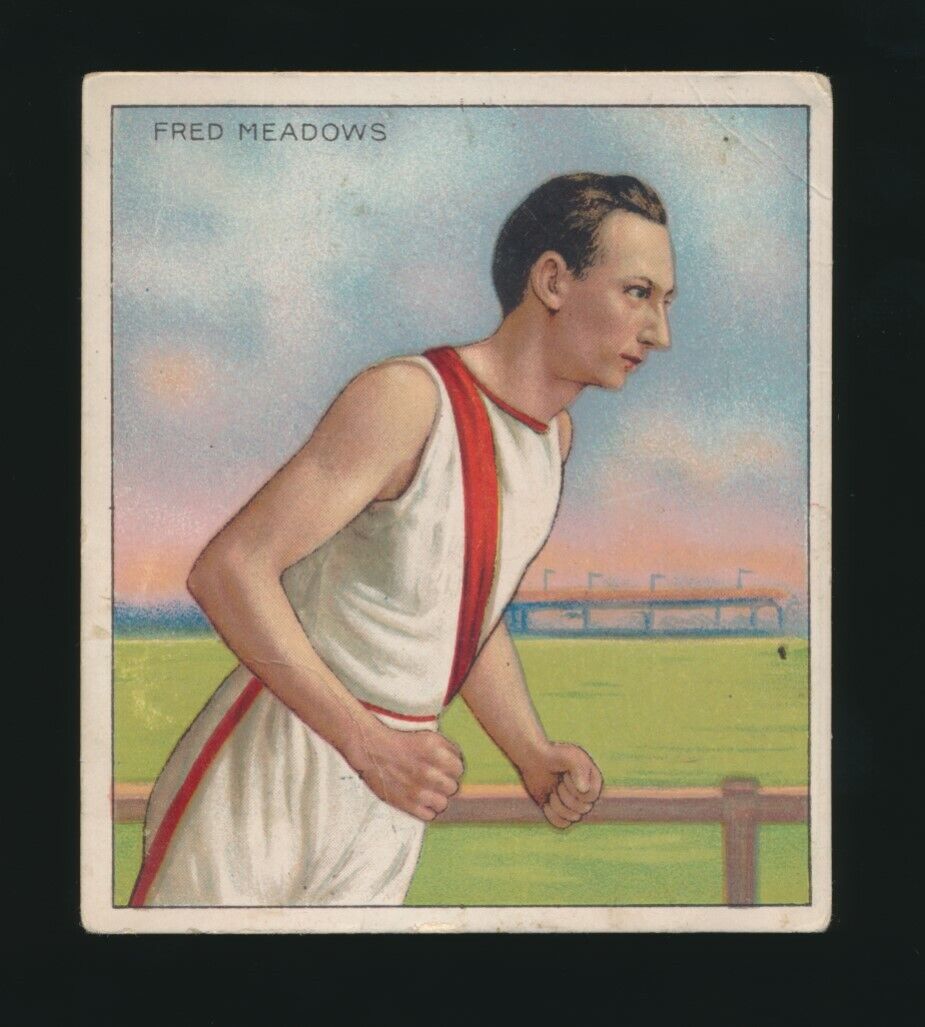 1910 C52 Champion Athletes (Canadian T218) -#80 FRED MEADOWS Distance Runner