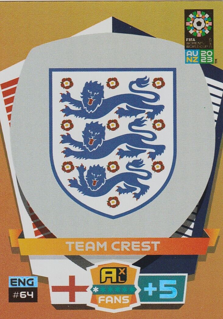 ENGLAND - PANINI ADRENALYN XL CARD - FIFA WOMEN\'S CUP 2023 - Choose from