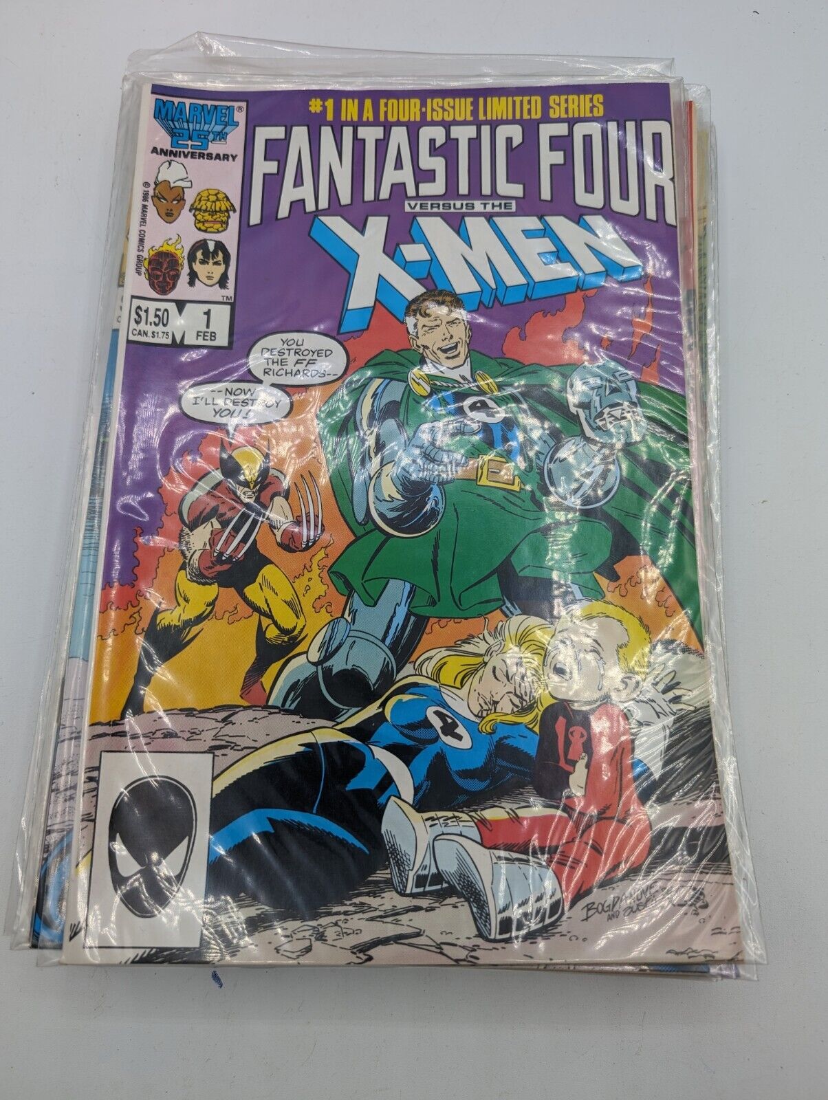 MARVEL COMICS FANTASTIC FOUR versus the X-MEN  #1