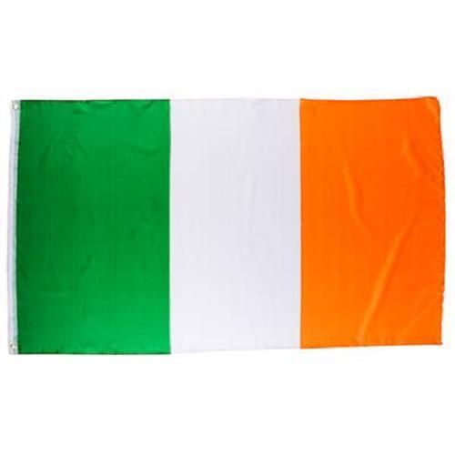 IRISH FLAG 3 X 5 FOOT IRELAND EIRE INDOOR OUTDOOR GROMMETS  