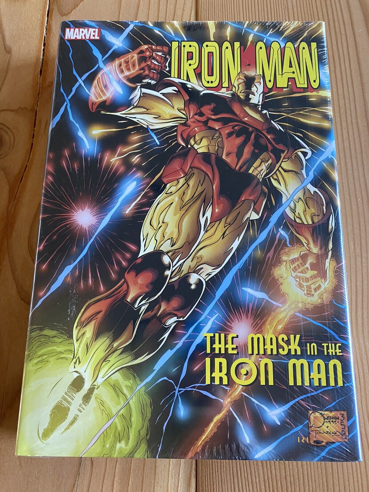 Iron Man: Mask In The Iron Man Omnibus SEALED Joe Quesada Sean Chen