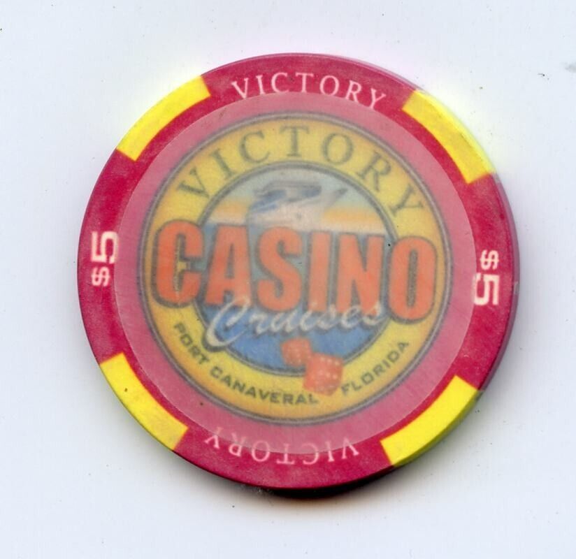 5.00 Chip from the Victory Casino Port Canaveral Florida