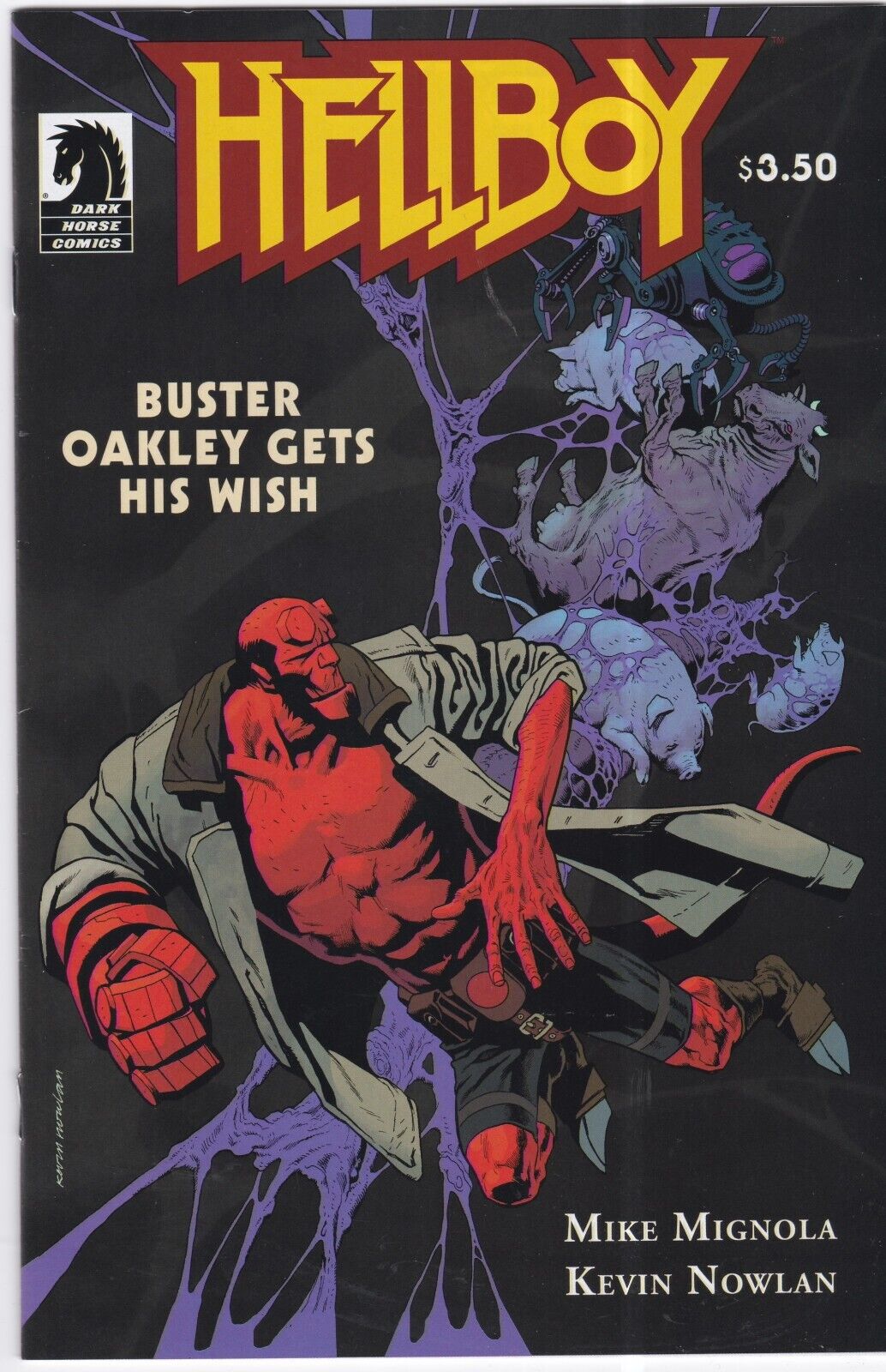 Hellboy: Buster Oakley Gets His Wish:  Dark Horse Comics  2011  VF  (8.0)
