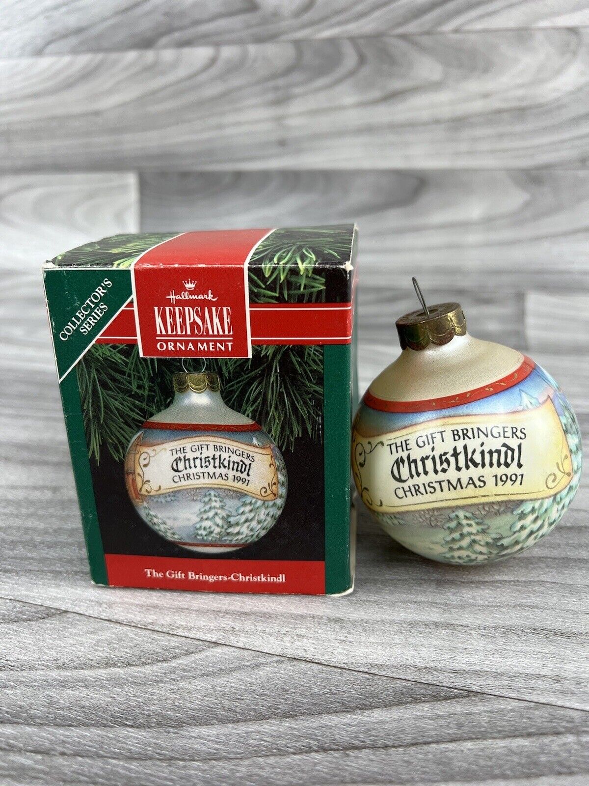 Vtg Hallmark Ornament Keepsake The Gift Bringers Christkindl Collectors Series