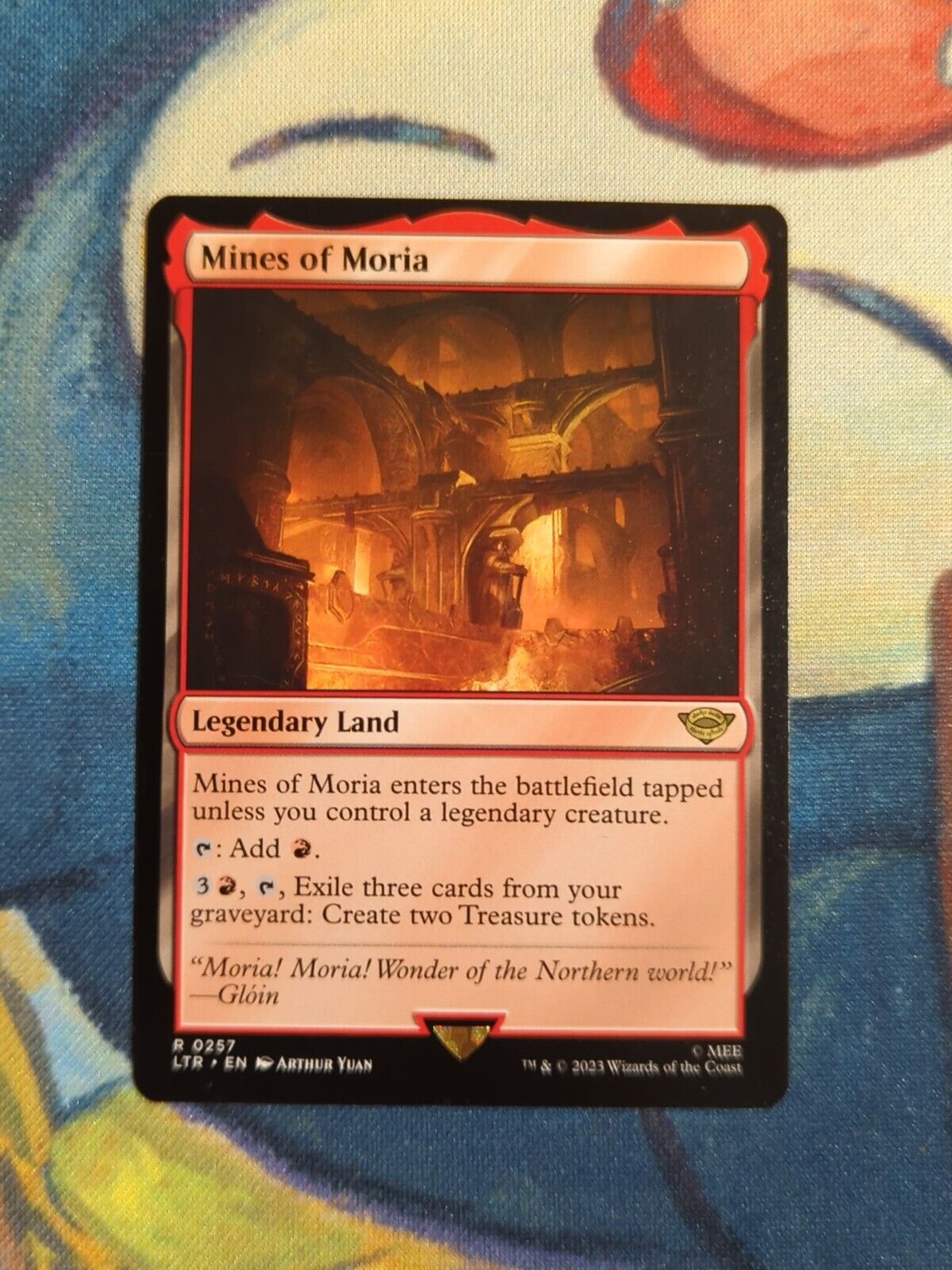 MTG Mines of Moria 0257 Lord of the Rings M/NM Free UK P&P