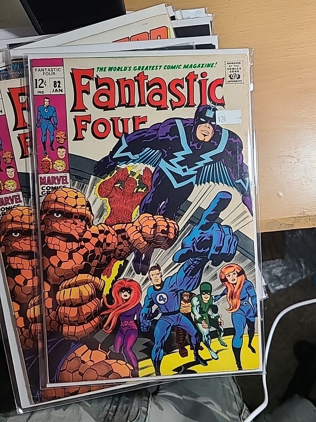 Fantastic Four # 82 1969 Black Bolt