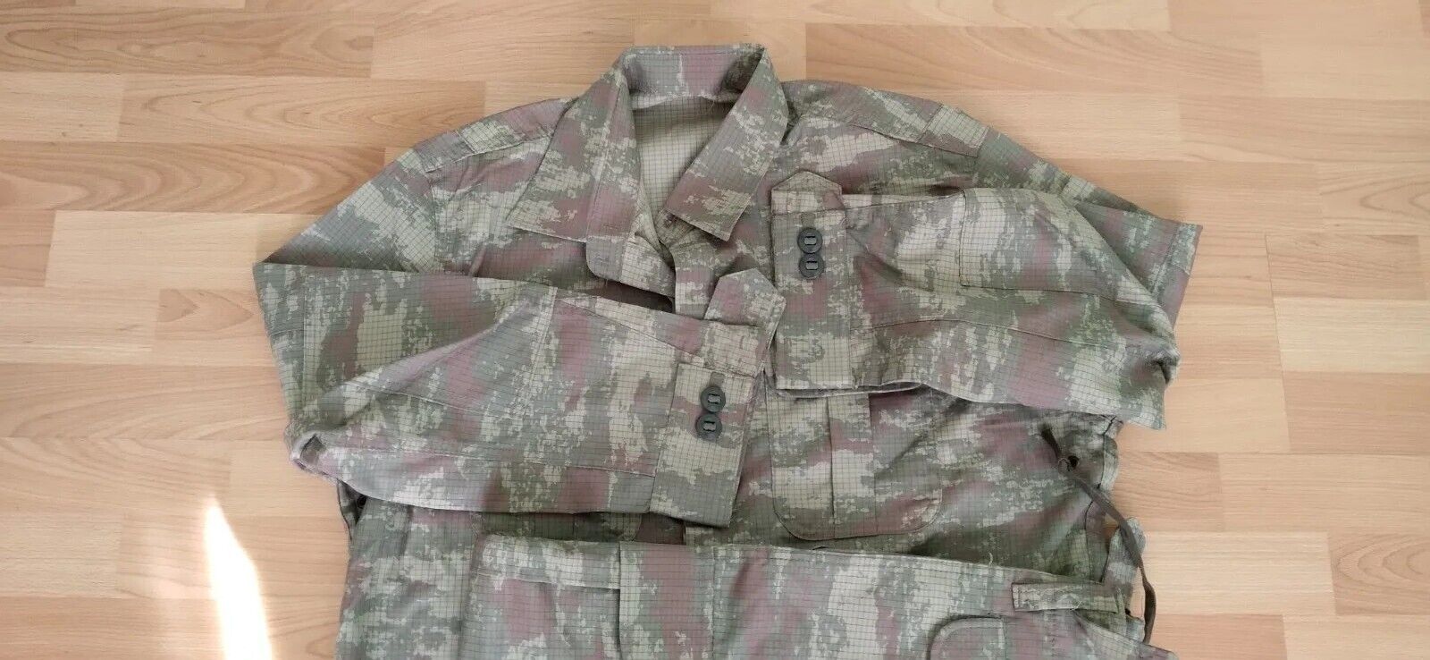 Turkish  Army 2010  genuine digitlal  camouflage uniform set camo bdu 3 XXL