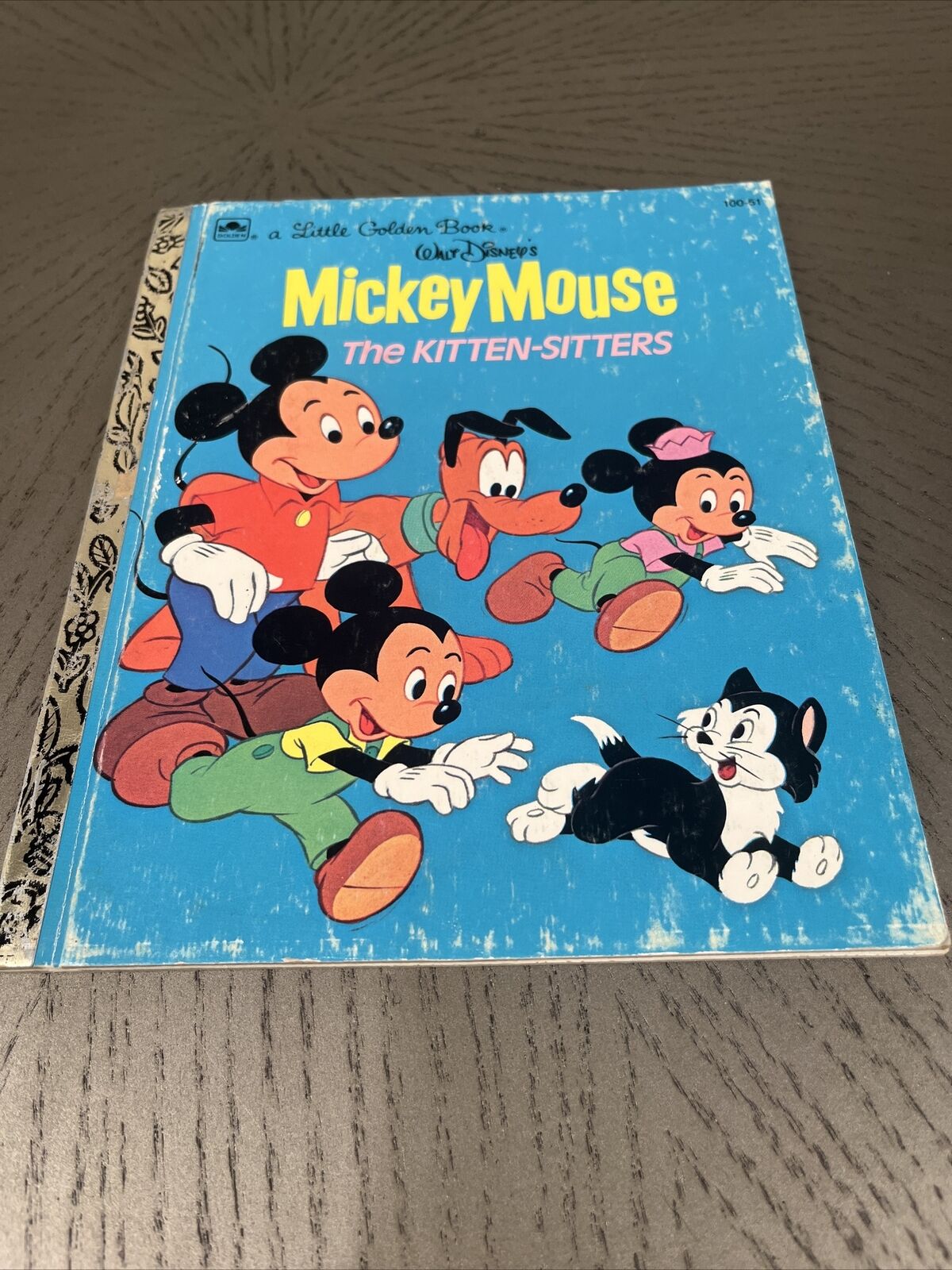 A Little Golden Book: Walt Disney\'s, Mickey Mouse The Kitten-Sitters 1976