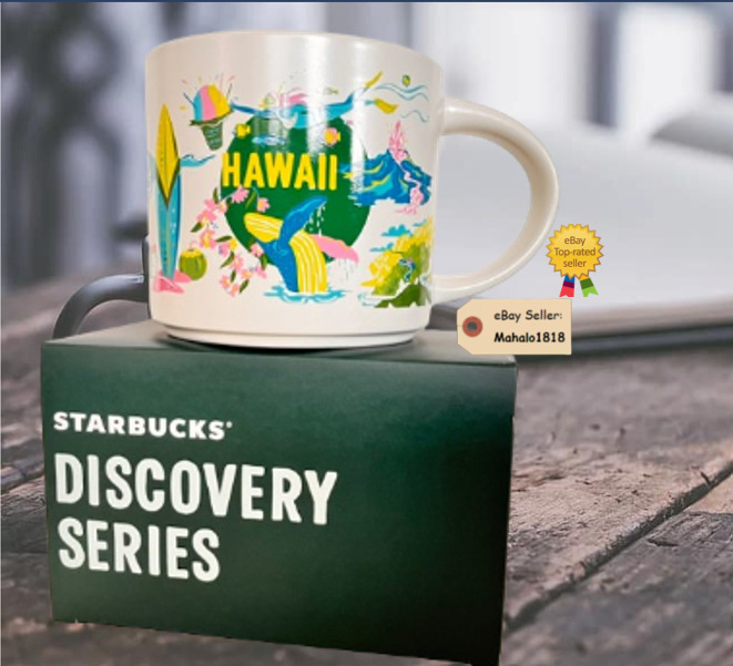 🌺 Starbucks 2024 Hawaii Starbucks Discovery Series HAWAII COLLECTION 14oz Mug