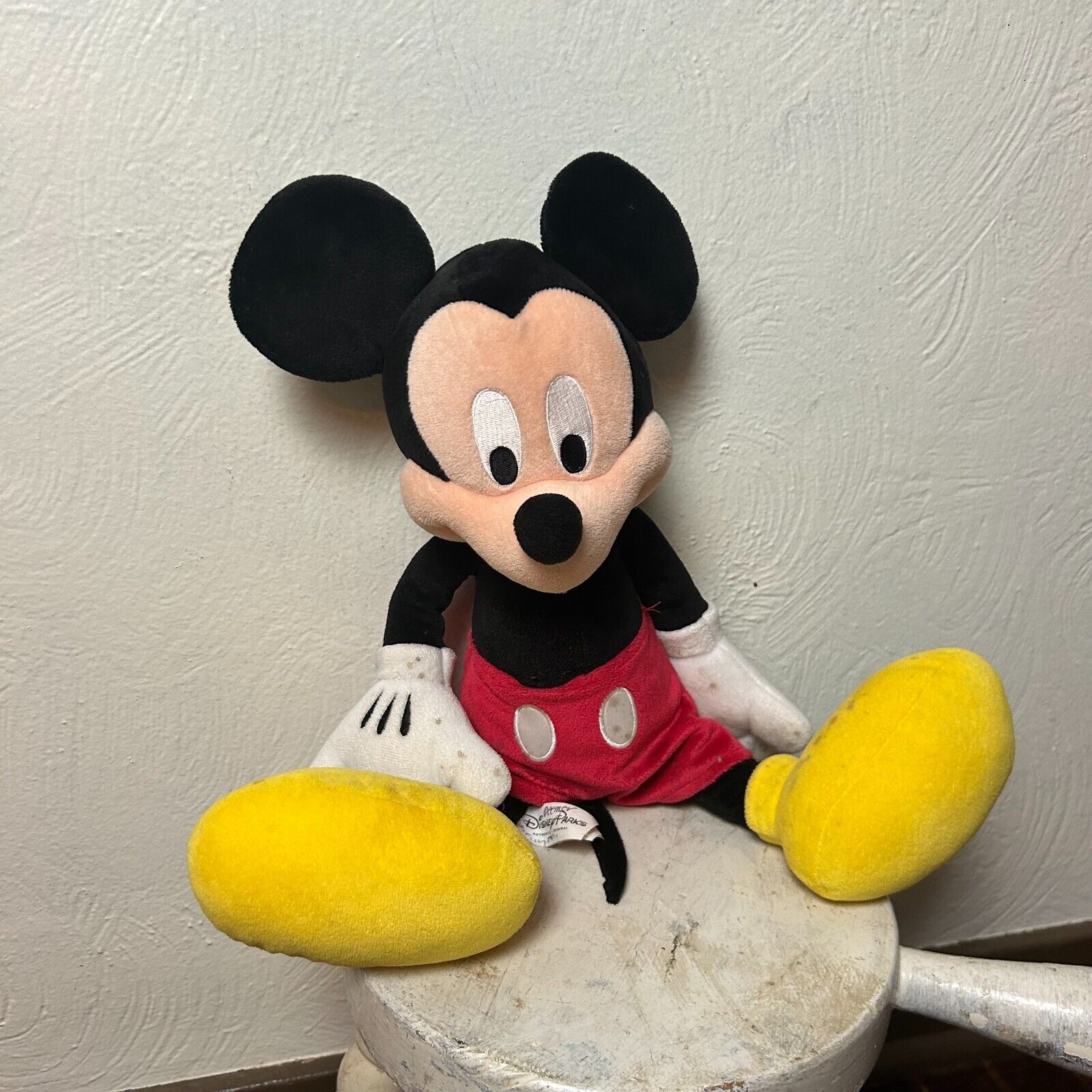 Disney Parks Mickey Mouse Plush Doll Stuffed Animal Walt Disney Theme Park Toy