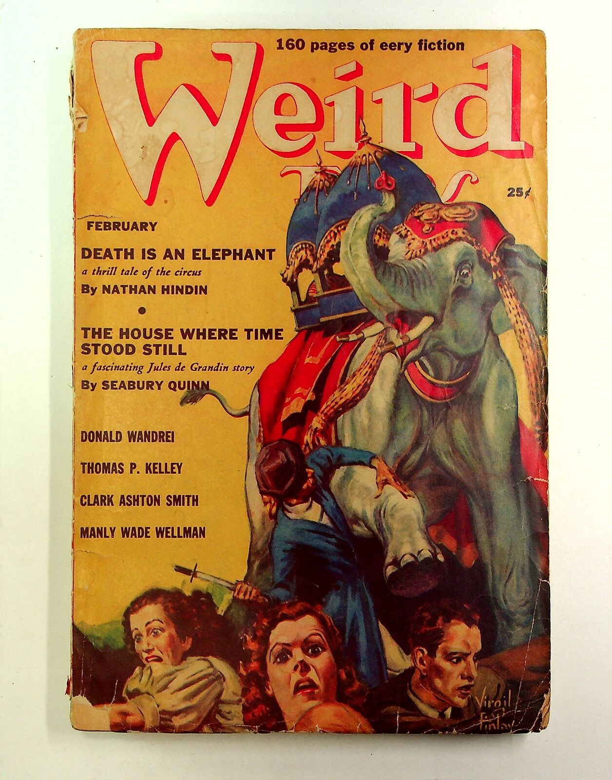 Weird Tales Pulp 1st Series Feb 1939 Vol. 33 #2 FR