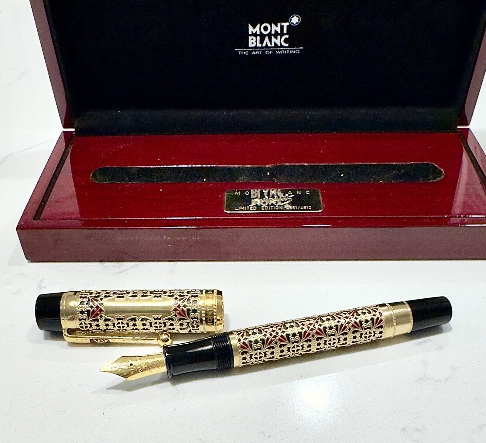 Montblanc Limited Edition Patron of Art Semiramis Fountain Pen 28624 (BRAND NEW)
