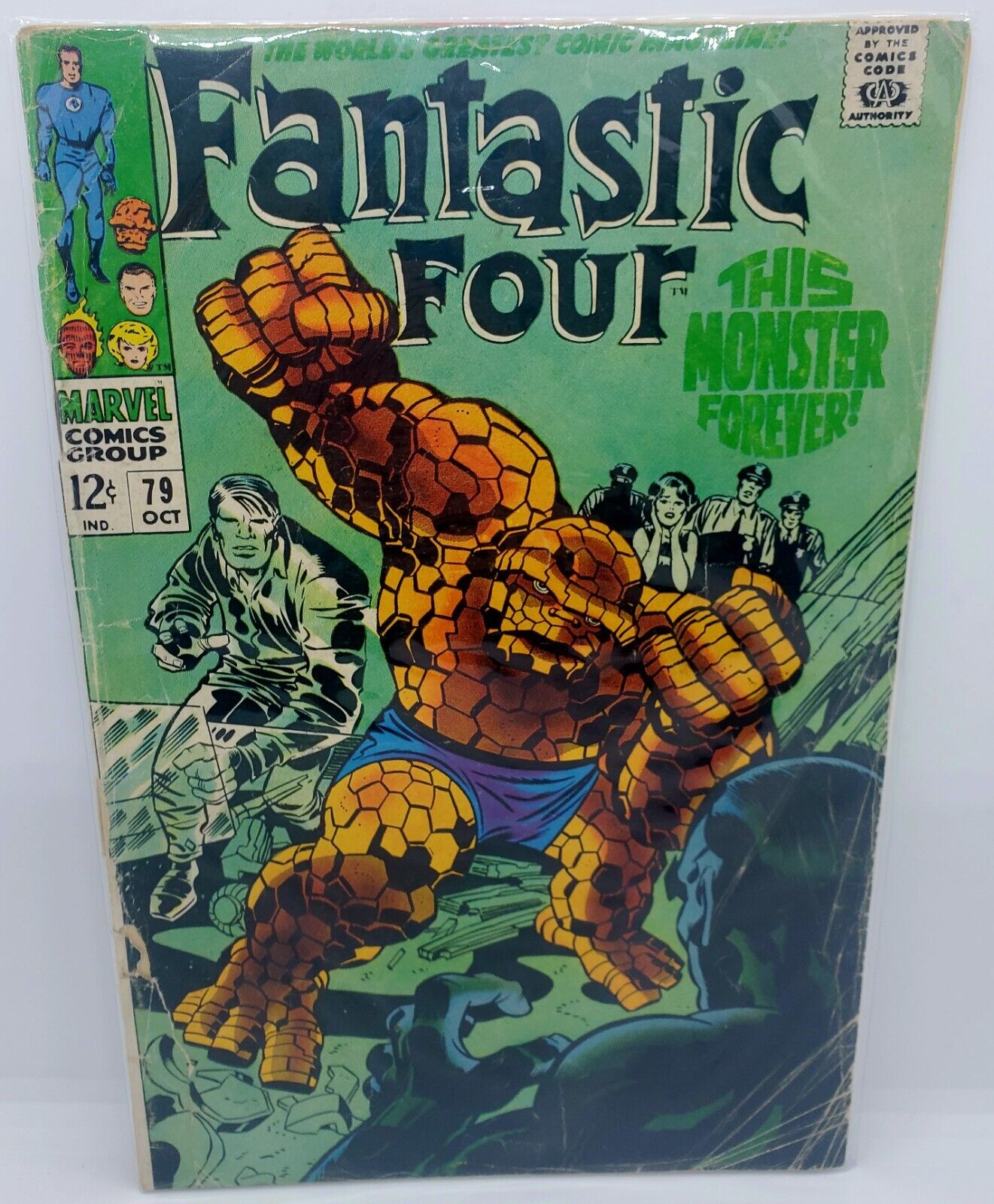 Vintage Fantastic Four #79 Oct 1968 Vol. 1 Marvel Comics 1st Edition 1st Print🔥