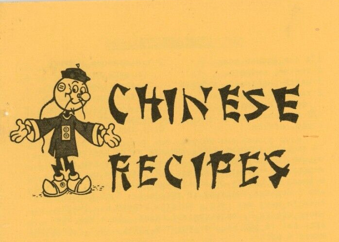 Vintage Hawaiian Electric CO Chinese Recipes Booklet