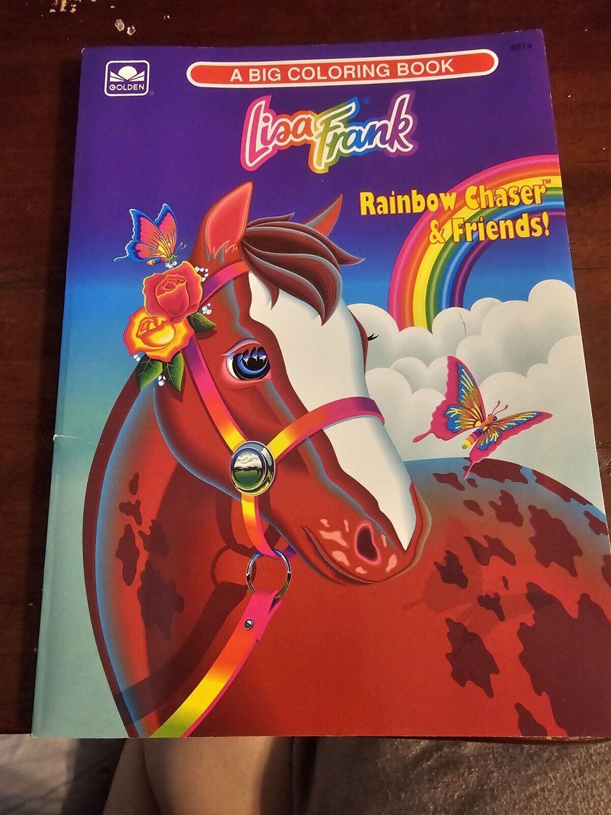 Lisa Frank Coloring Book Rainbow Chaser And Friends Vintage 1993 Gently Used