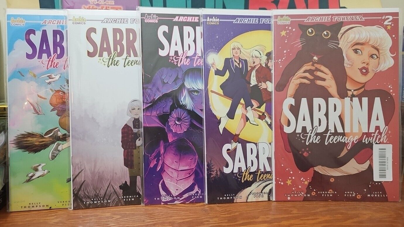 Sabrina The Teenage Witch Comic Book Lot 1-5