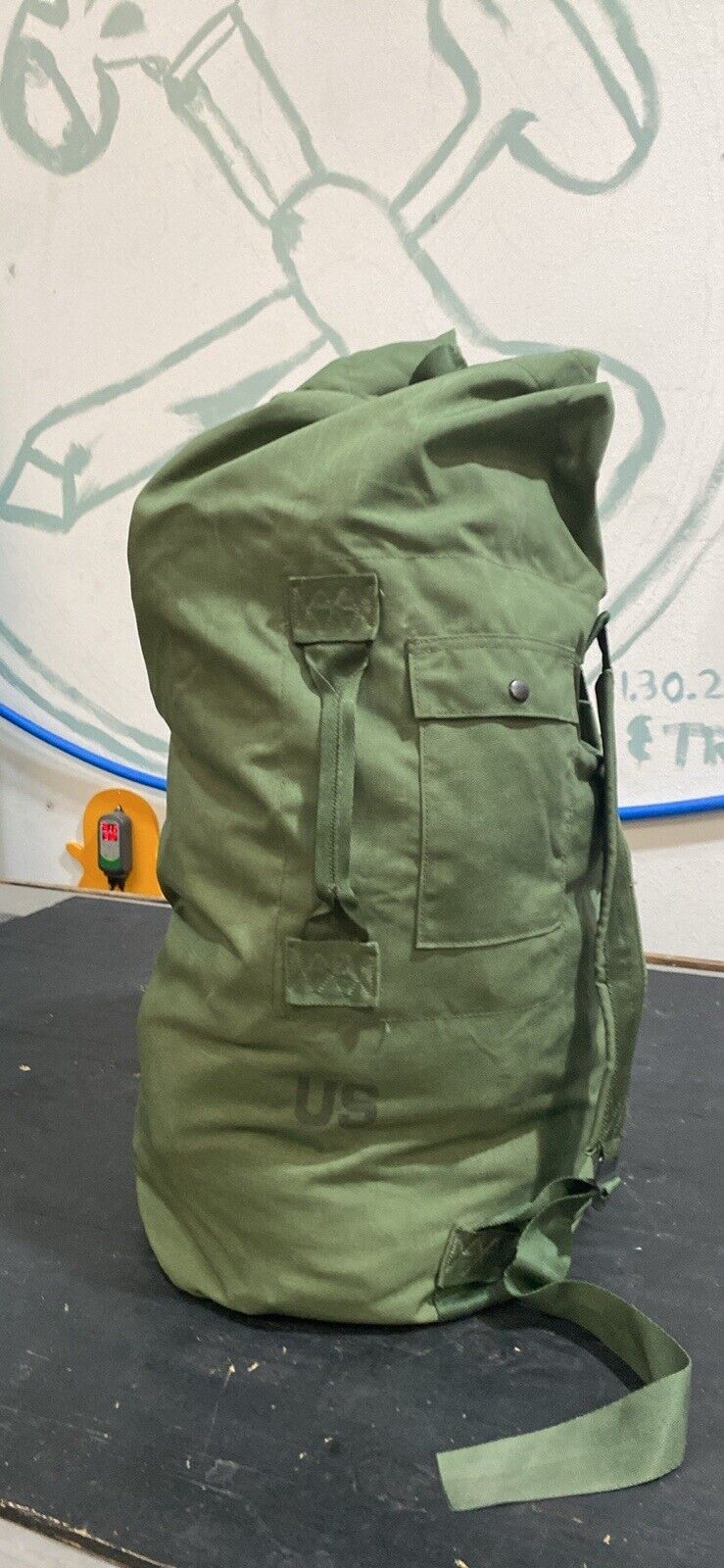 USGI Standard Duffel Bag, Current Issue US Military Sea Duffle Bag ~ VG