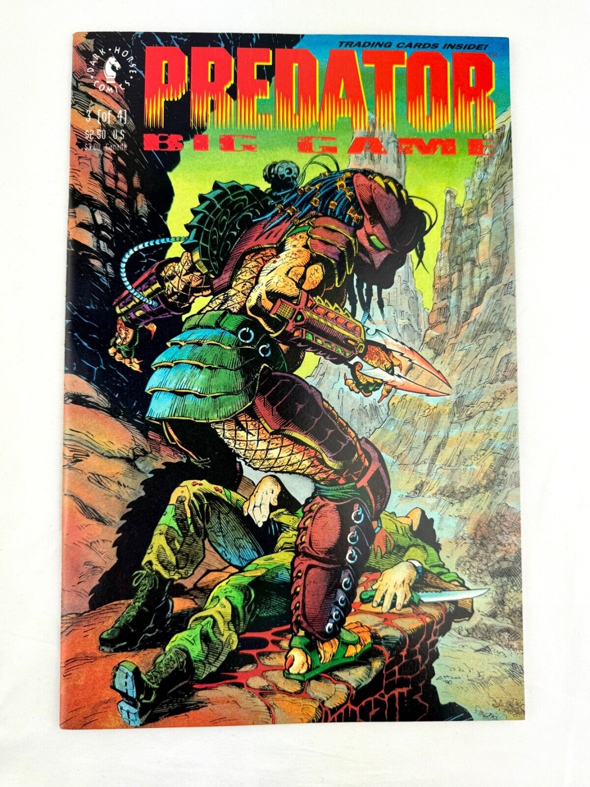 Predator Big Game #3 With Cards 1991 Dark Horse Comics