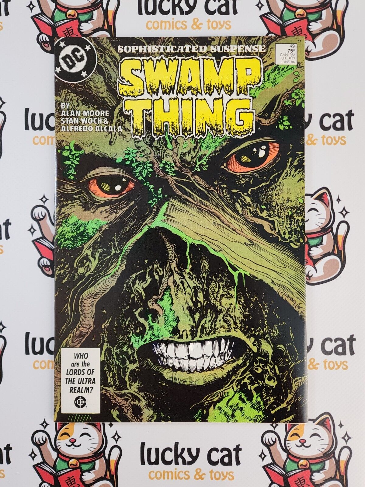SWAMP THING #49 (1986) - * 1st Justice League Dark - Alan Moore DC Comics *