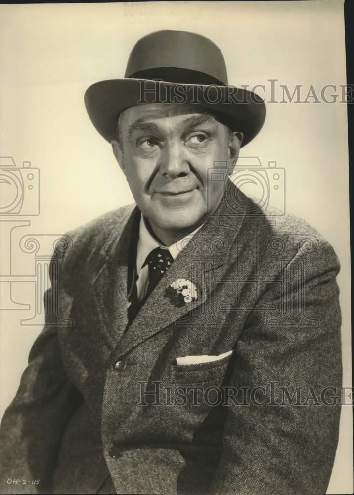 Press Photo Actor Thomas Mitchell as O. Henry in \