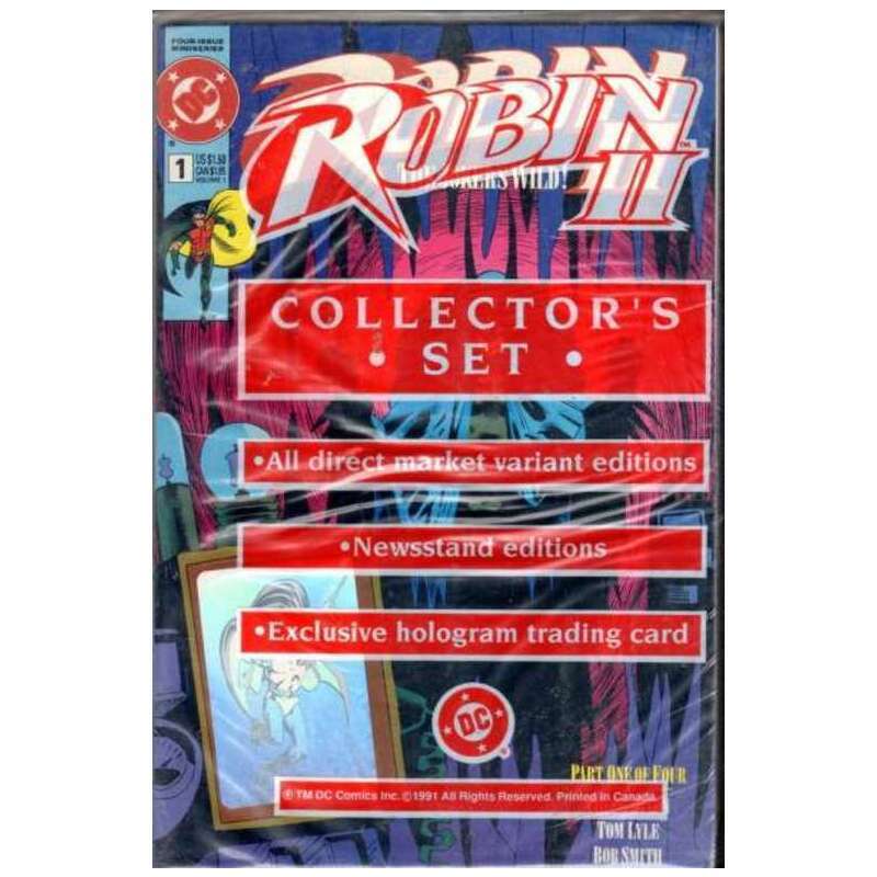 Robin II #1 Collector\'s Set in Near Mint condition. DC comics [y\