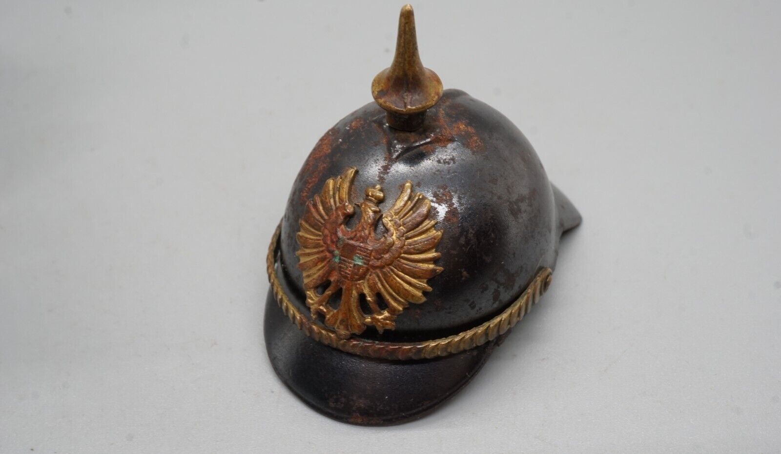 WWI Era German Helmet Pickelhaube Part