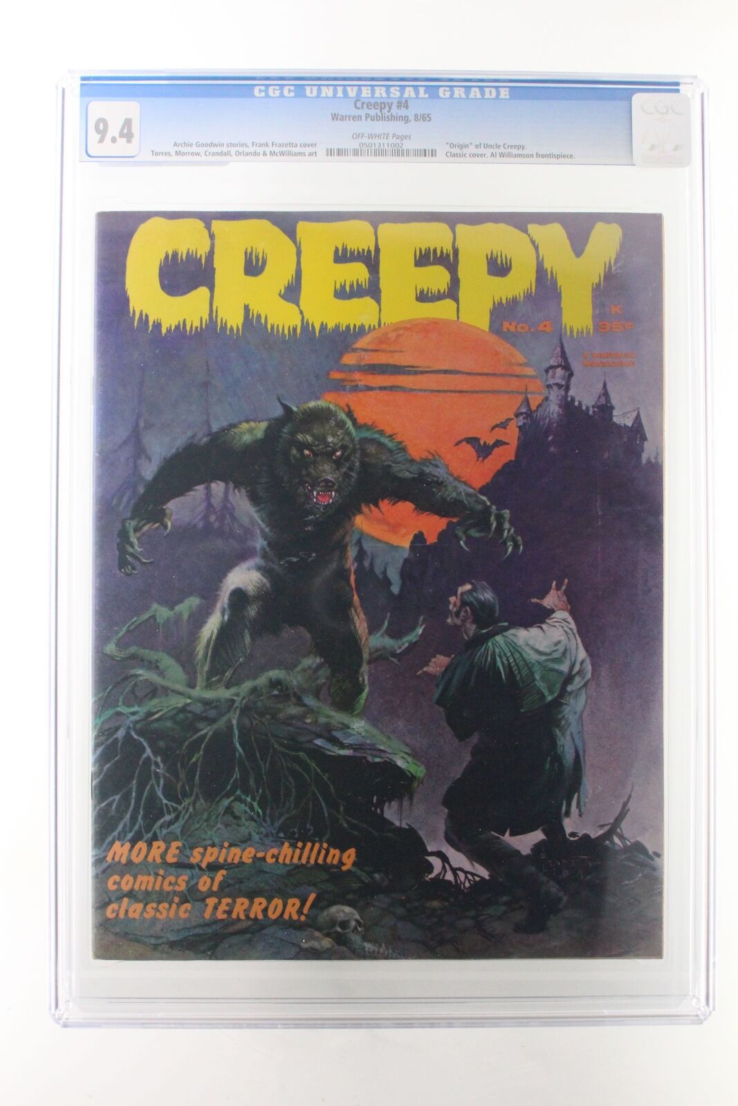 Creepy #4 - Warren Publishing 1965 CGC 9.4 \