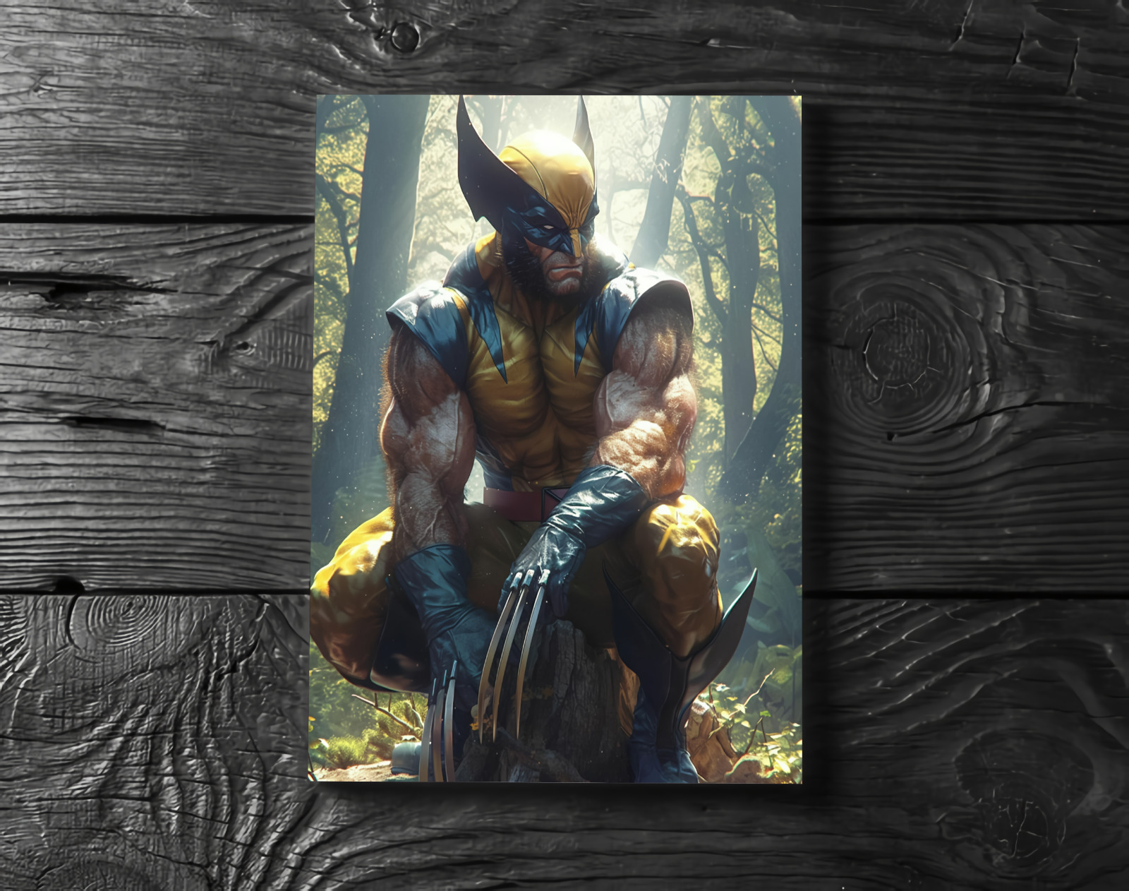 Wolverine X-Men Marvel Comic Poster Print - No Frame