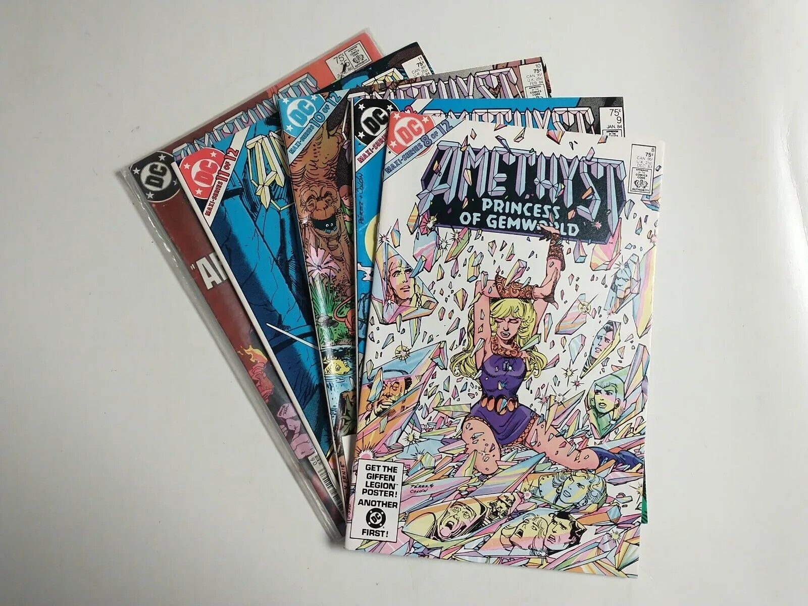 Amethyst Princess of Gemworld #8-11, 15.  1983 DC Comics 