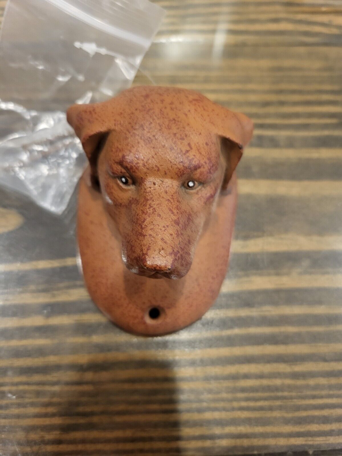 Cast Iron Figurine Brown Head Dog Hunting Dog Hanging Labrador Bottle Opener