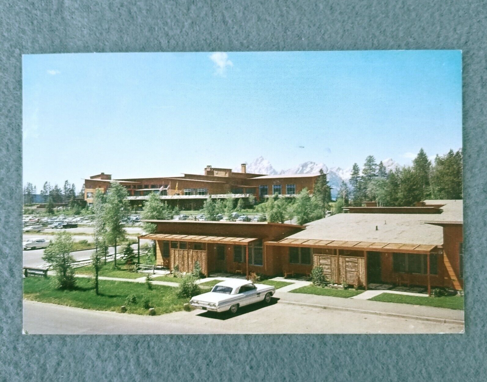 Postcard Cottages at Jackson Lake Lodge Grand Teton National Park Wyoming VTG