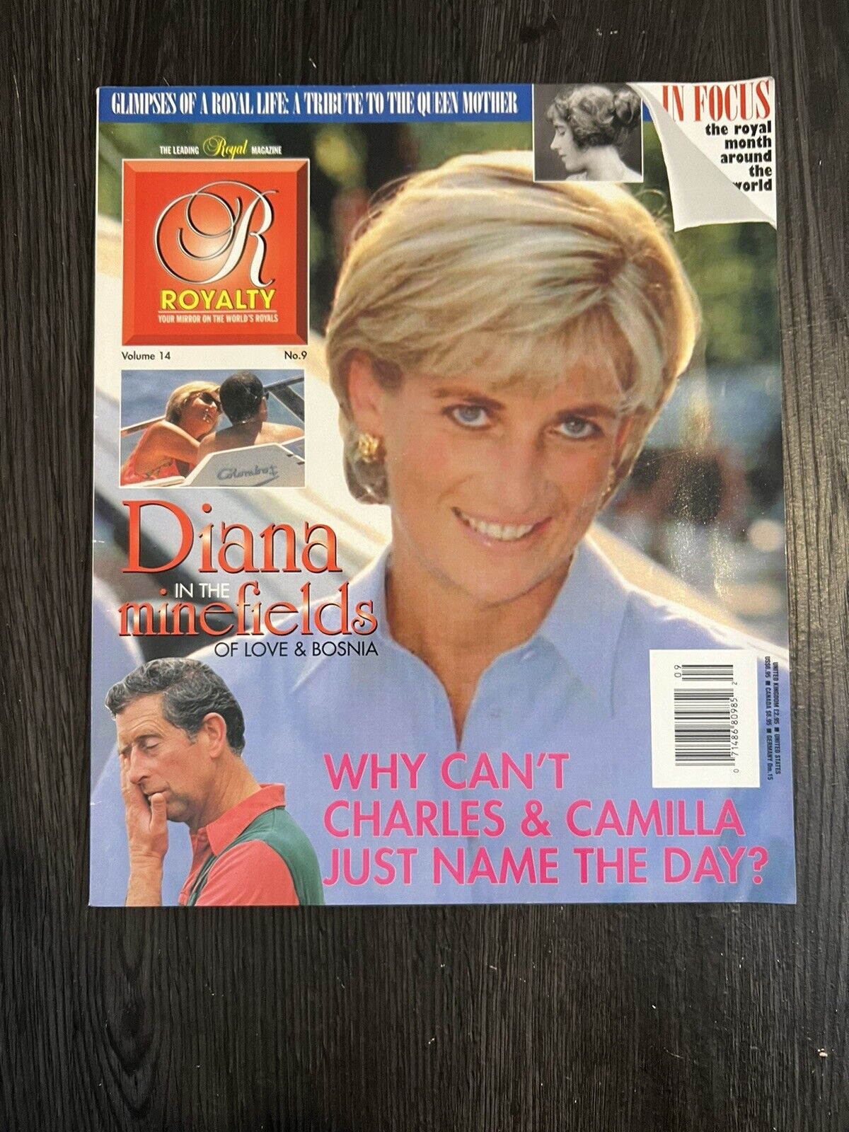 Vintage Royal Magazine Volume 14 No.9 - Rare Princess Diana