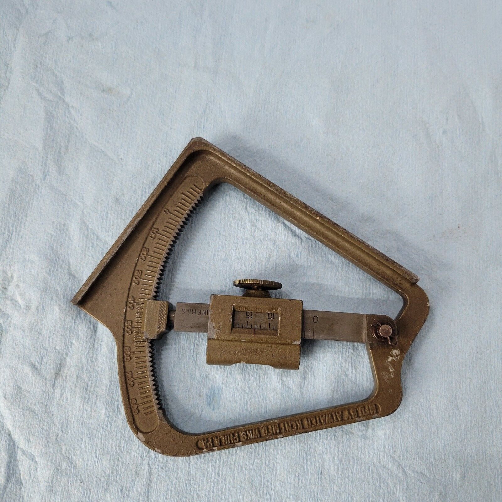 Vintage WWll Machine Gun Clinometer Model 1917, Tested for Functionality