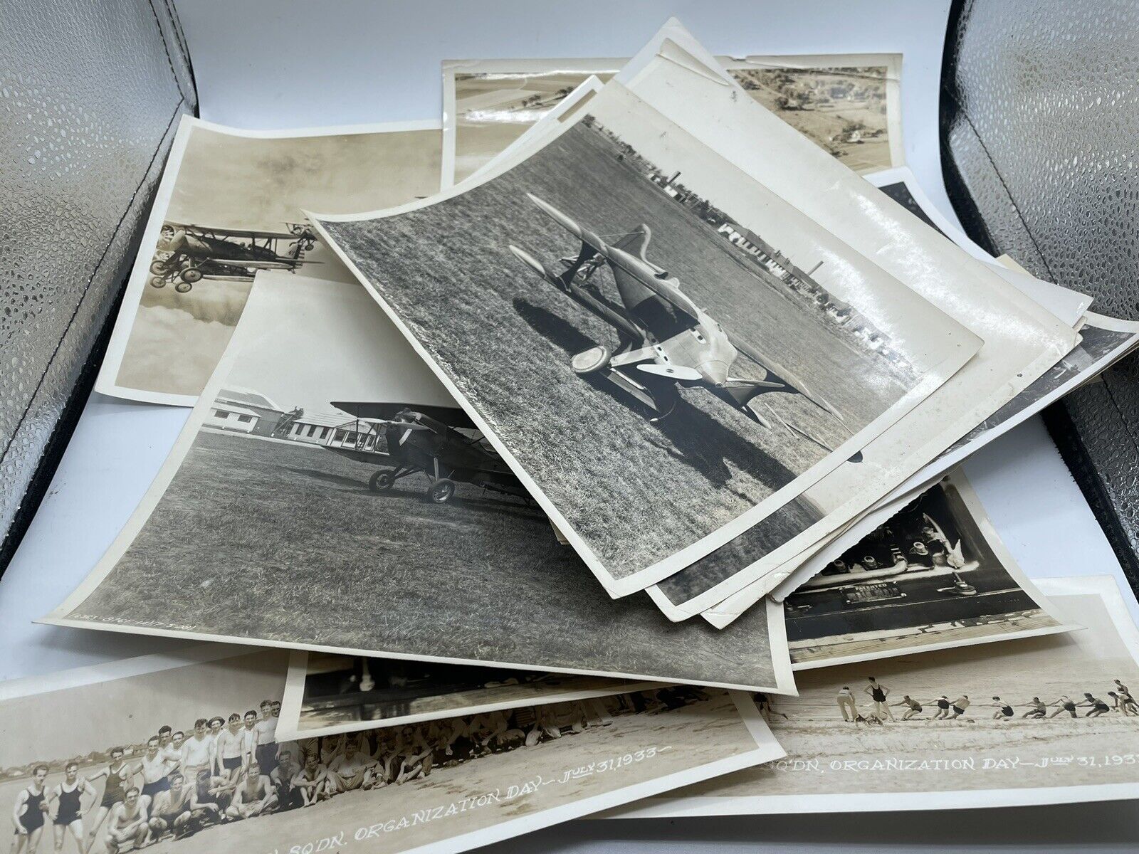 26 Vintage Aircraft & Military Photo Lot Early 1900\'s, 1920\'s, 1930\'s and Later