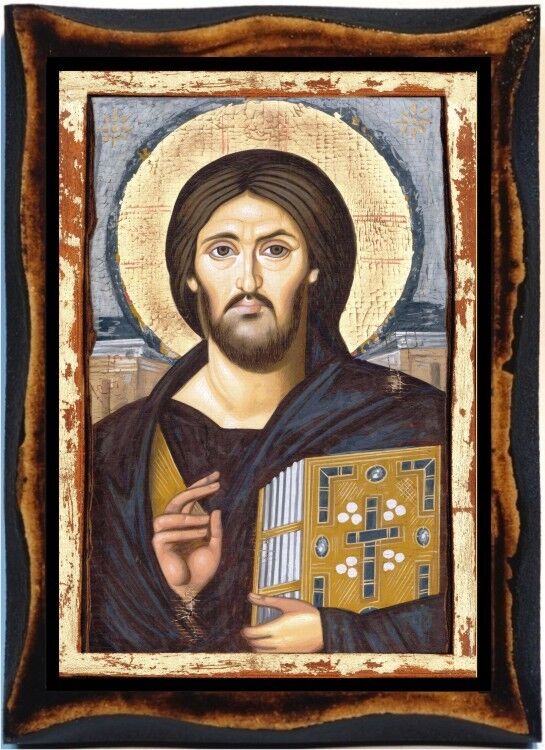 Christ Pantocrator (Sinai) -The Christ Pantocrator of St. Catherine’s Monastery