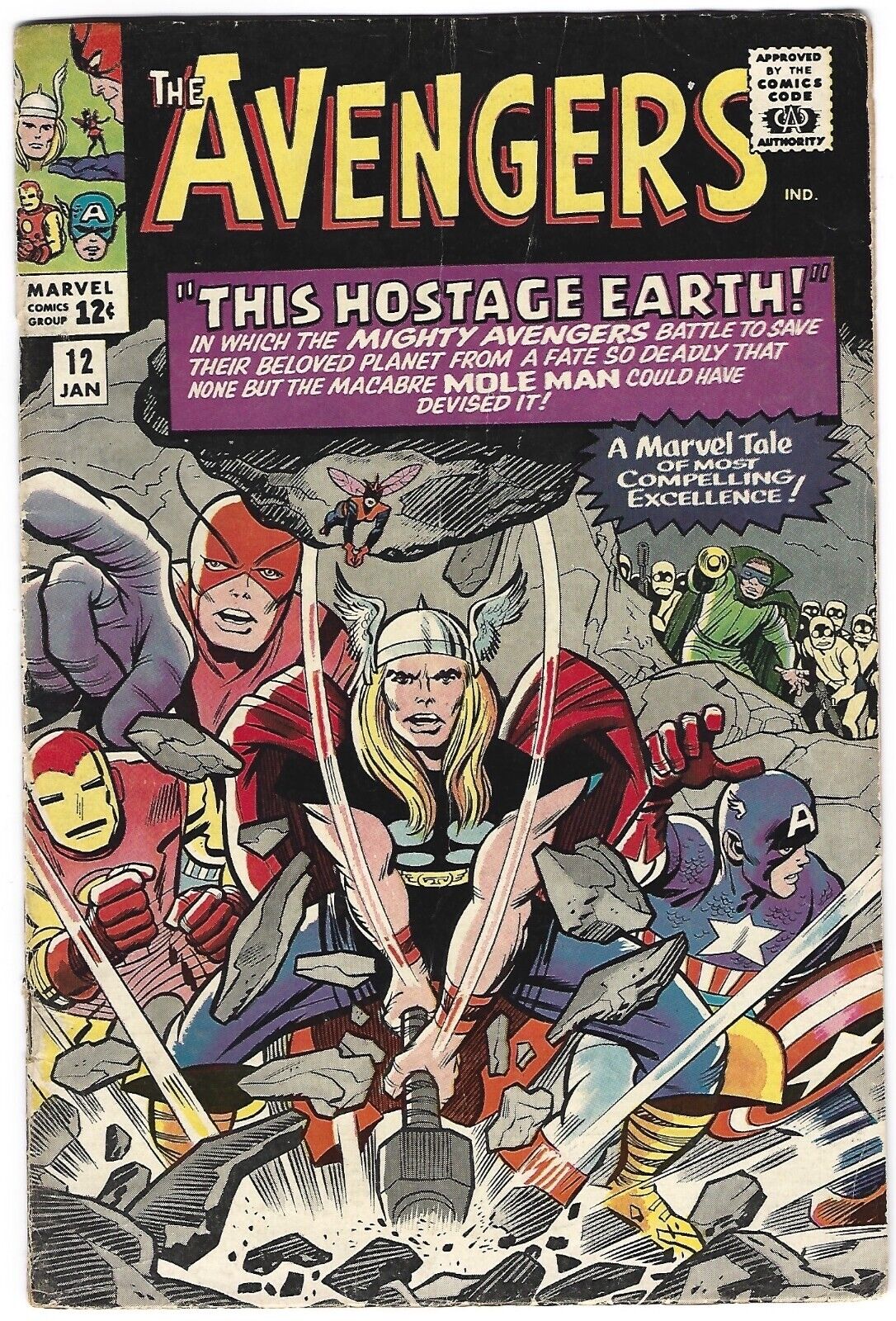 The Avengers V1 #12 Jan 1965