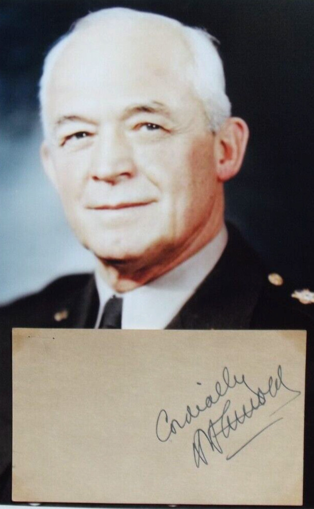 General Henry ''Hap'' Arnold WWII Commander US Air Forces Signed Autograph RARE