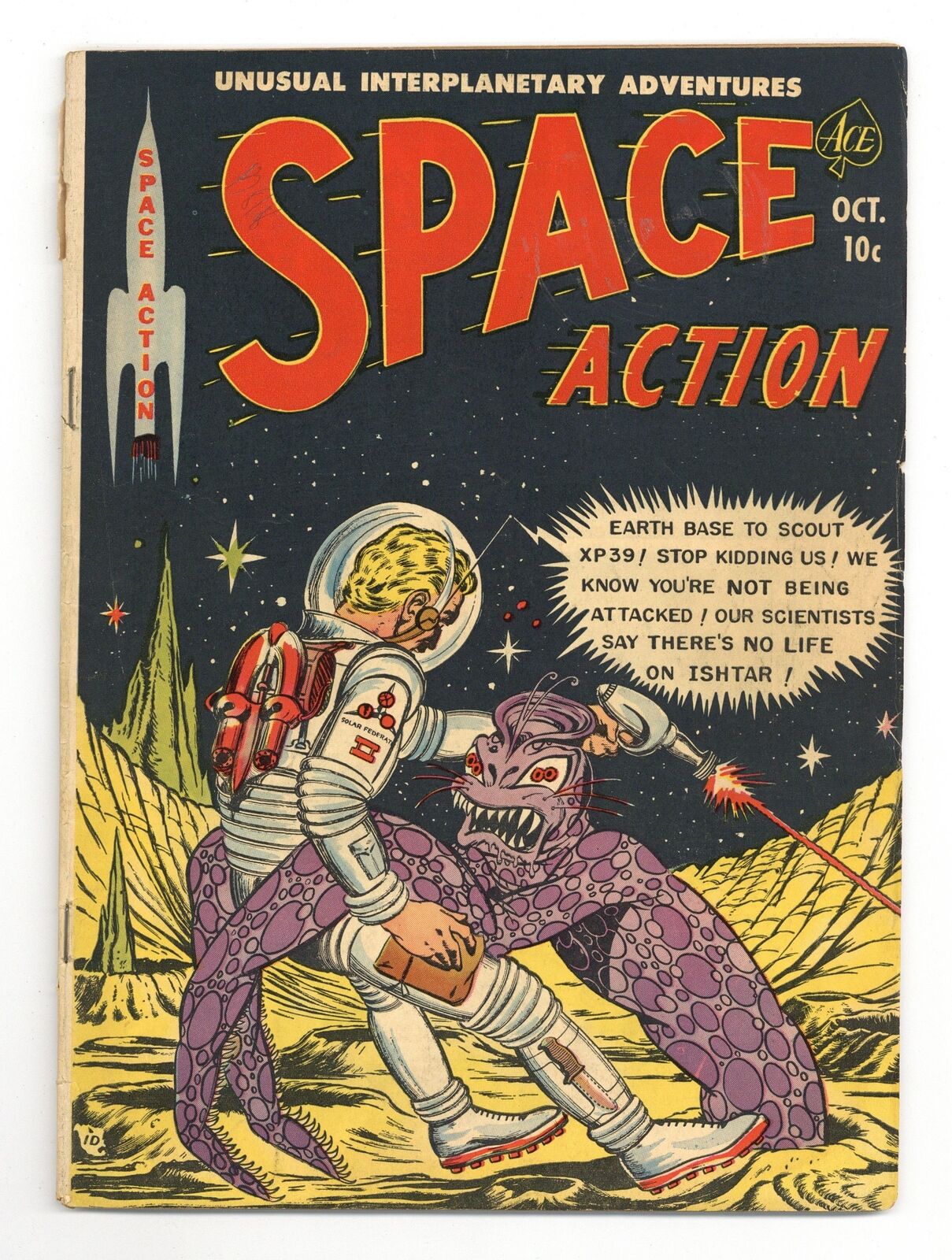 Space Action #3 GD/VG 3.0 1952