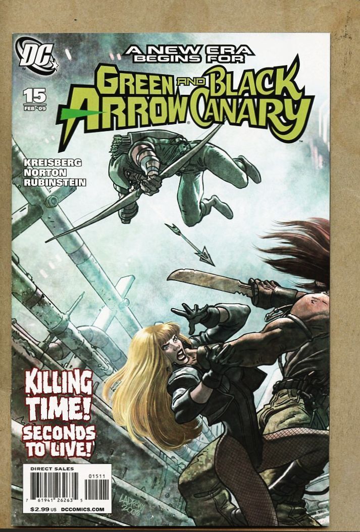 Green Arrow / Black Canary #15-2009 nm 9.4 DC 1st Dregz 1st Cupid 1st Discord