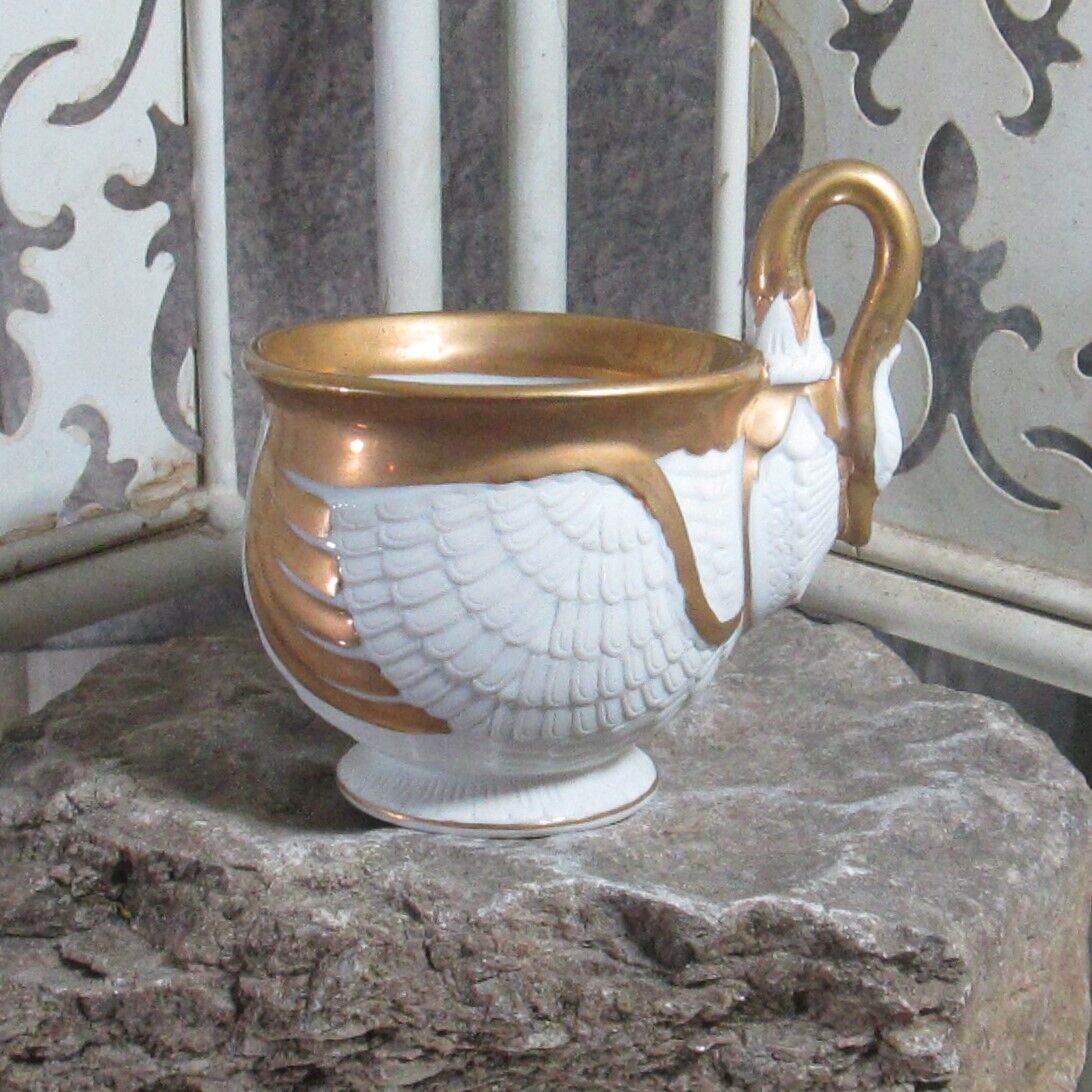 Vintage Royal Porzellan - Manufaktur Gold Swan Tea Cup