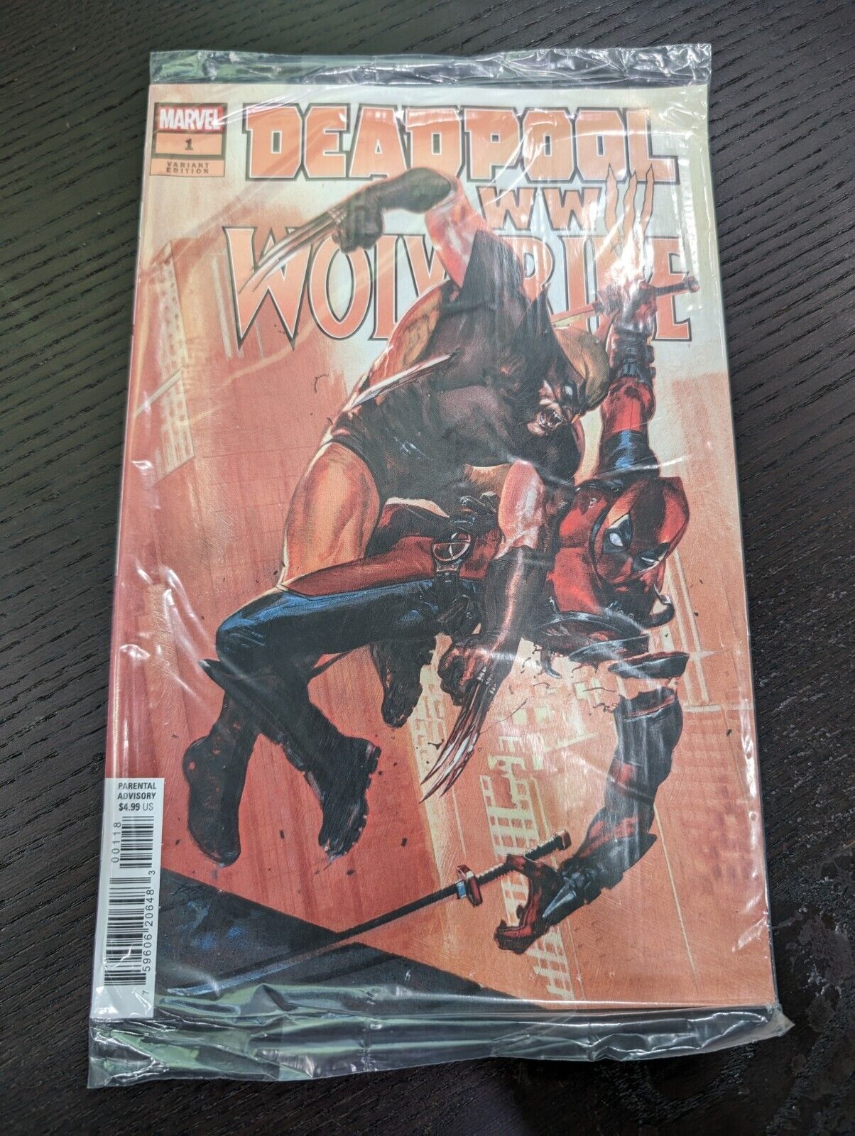 Deadpool Wolverine WWIII #1 Dell\'Otto Retailer Exclusive Variant Sealed