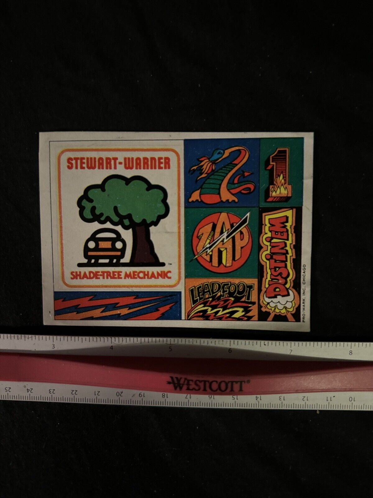 Vintage Stewart Warner Sticker Sheet 1970’s NHRA